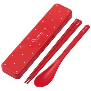 Chopsticks Red Skater 18cm Made in Japan