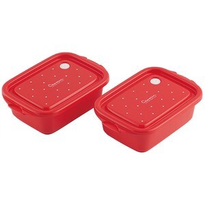 Storage Jar/Bag Red Skater 500ml Made in Japan