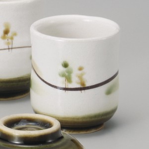 Kohiki Landscape Japanese Tea Cup