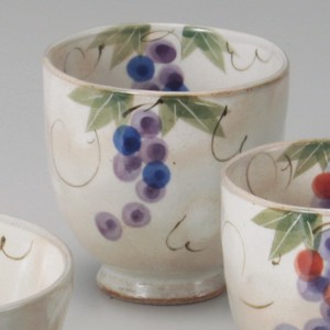 Kohiki Grape Japanese Tea Cup