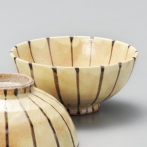 Tokusa Rice Bowl Hand-Painted