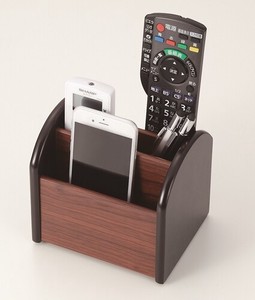 Rotation Wooden Remote control rack
