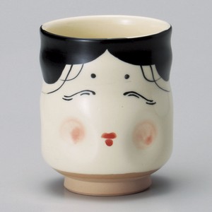 日本茶杯 丑女假面