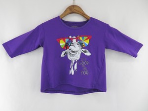 Kids Children's Clothing Animal Print Three-Quarter Length Long T-shirts T-shirt