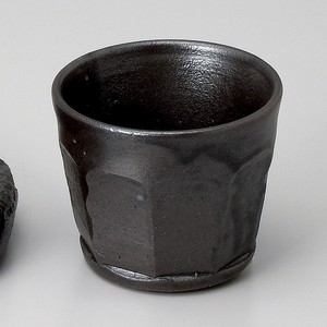 ≪メーカー取寄≫黒釉2.8耐熱面取小鉢
