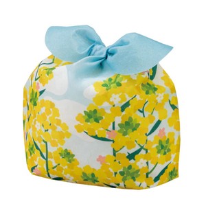 Pack Rape Blossoms "Furoshiki" Japanese Traditional Wrapping Cloth Wrapping