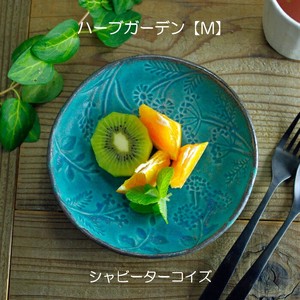 Mashiko ware Small Plate Garden