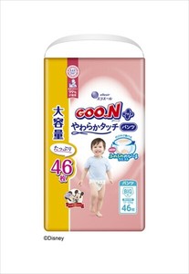 大王製紙　グ〜ンプラス肌快適設計　BIGサイズ　46枚 【 オムツ 】
