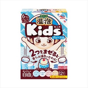 アース製薬　温泡Kidsジュース編12錠 【 入浴剤 】