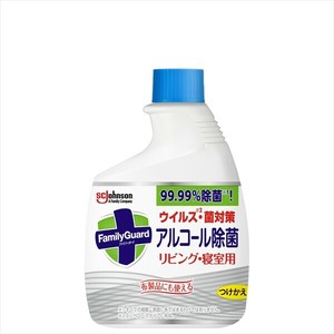 ジョンソン　ファミリガードアルコール除菌　リビング・寝室用付替400ML 【 住居洗剤・重曹 】