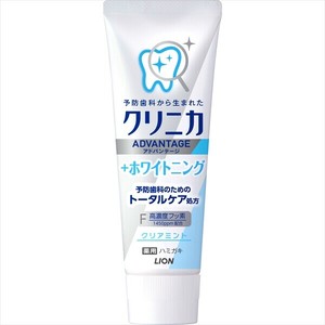 クリニカアドバンテージ＋ホワイトニング　ハミガキ　クリアミント　130g 【 歯磨き 】