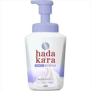 hadakara泡で出てくる薬用デオドラントボディソープハーバルソープの香り本体 【ボディソープ】