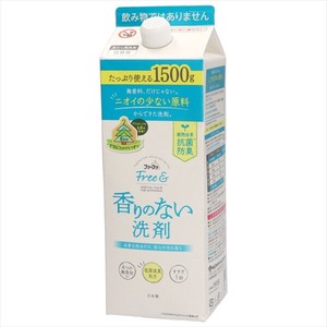 FAフリーアンド液体洗剤　1500g詰替 【 衣料用洗剤 】