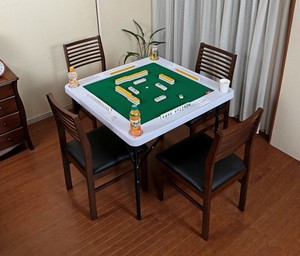 Folded Height Adjustment Mahjong Table