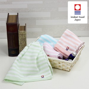 Imabari Towel Face Towel Stripe Border