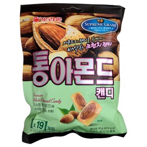韓国食品 オリオン トンアーモンドキャンディ 90g 韓国お菓子