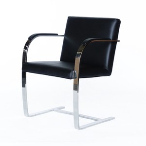 ブルーノチェア レザーブラック E-comfort デザイナーズ家具