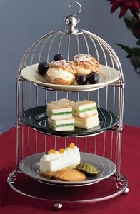 Tea Cake Stand Birdcage