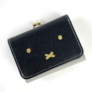 Marimo Craft Compact Wallet Monochrome Miffy