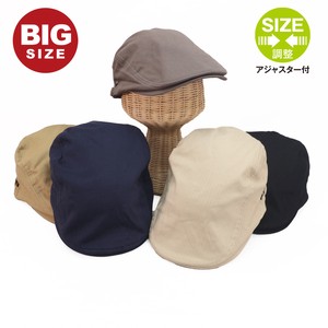 BIG size Cotton Herringbone Flat cap All