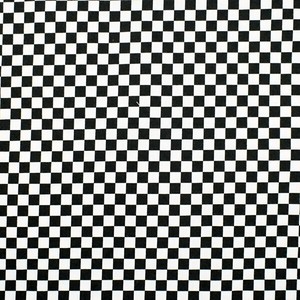 Japanese Pattern Fabric Checkered 8mm Black Fabric 1m Unit Picture Book