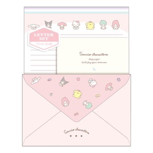 Sanrio Character Writing Papers & Envelope Pink Made in Japan
