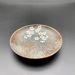 Small Plate Cherry Blossoms Arita ware 4-sun Made in Japan
