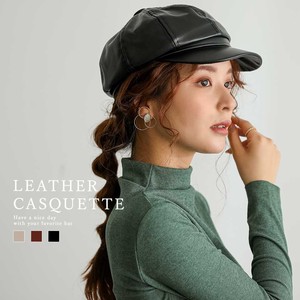 Casquette Hat Ladies Men's Hats & Cap Fake Leather Ladies Hats & Cap