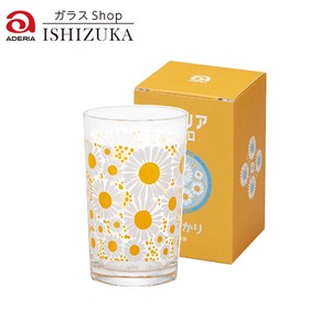 Aderia Tumbler Alice 335ml Glass with Stand Adelia Retro Made in Japan 1857