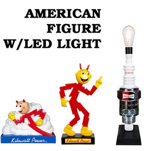 【光る】 American Figure W/LED LIGHT アメリカンフィギュア ライト付 レディキロ 他