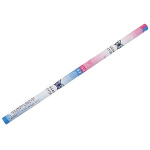 Pencil Japanese Pattern Biyori Round Shank Red And Blue Pencil Butterfly