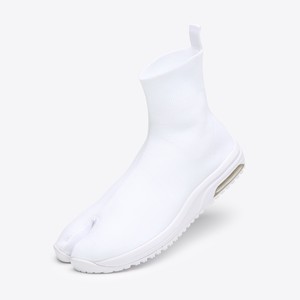 Knit Tabi Boots White