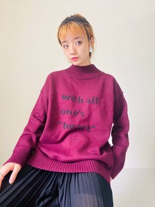 Sweater/Knitwear Tunic Intarsia