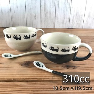 Mino ware Tableware Cat Pottery Made in Japan