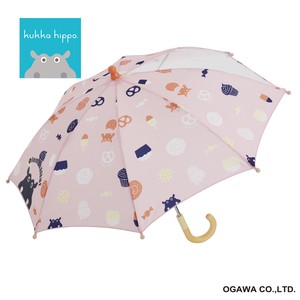 kukka hippoのキッズ雨傘40cm　おやつ