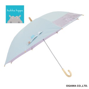 kukka hippoのキッズ晴雨兼用日傘55cm【子ども日傘】　ミントグリーン
