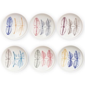 Hasami ware Small Plate Set M 6-colors Made in Japan