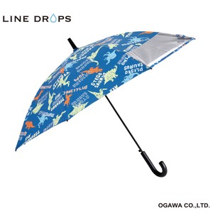 LINEDROPSのキッズ晴雨兼用日傘【子ども日傘/ダイナソー】