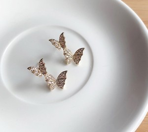 Butterfly Double Pierced Earring Earring