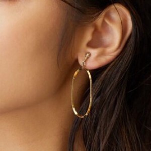 Clip-On Earrings Earrings Jewelry Simple Made in Japan