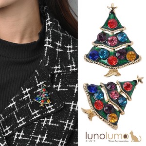 Brooch Christmas Colorful Bijoux Sparkle Christmas Tree Presents Brooch