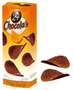 ■神戸倉庫■チョコチップス 24P オレンジ