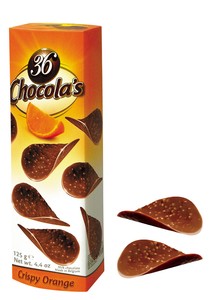 ■神戸倉庫■チョコチップス 36P オレンジ
