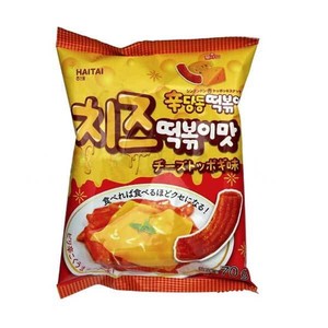 韓国食品 ヘテ・辛ダンドントッポキ味スナック（チーズ味）・70g  韓国お菓子