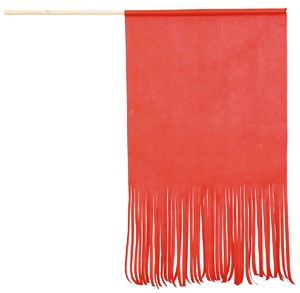 ヒラヒラフラッグ 大旗 赤 14887