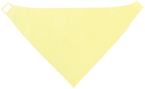 ワンタッチスカーフ 薄黄 14750
