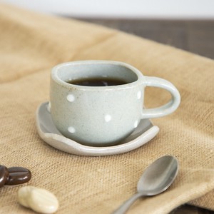 Coffee Cup Saucer Sugar Dot