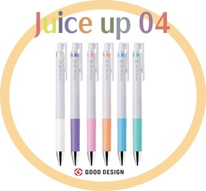 PILOT gel Ink Ballpoint Pen Juice 4 Pastel Color
