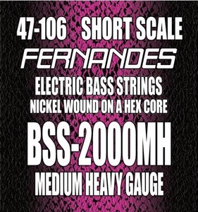 Fernandes BSS-2000MH ベース弦 Nickel