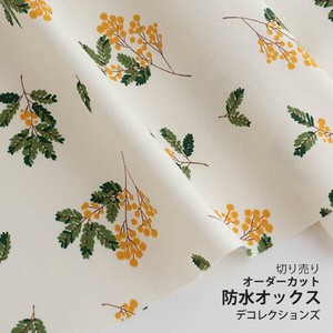 【生地】【布】【防水オックス】 Mimosa　デザインファブリック★1m単位カット販売